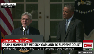 garland and obama