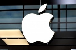 Apple logo via Lester Balajadia and Shutterstock
