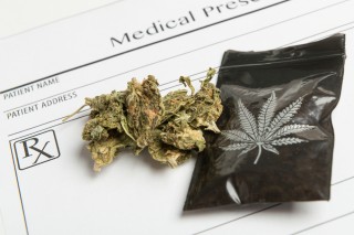 Image of medical marijuana via shutterstock