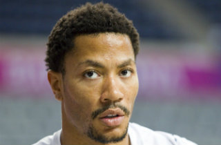 Derrick Rose close-up (Shutterstock)