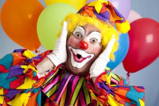 clown via Shutterstock