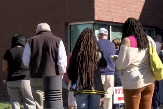 Durham County voting line 2016 (WNCN-TV screen grab)