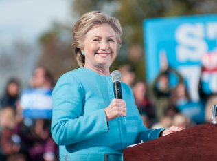 Hillary Clinton via Andrew Cline / Shutterstock.com