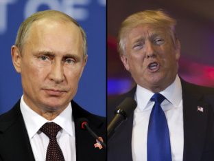 Trump/Putin via shutterstock