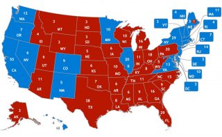 electoral-map via Shutterstock