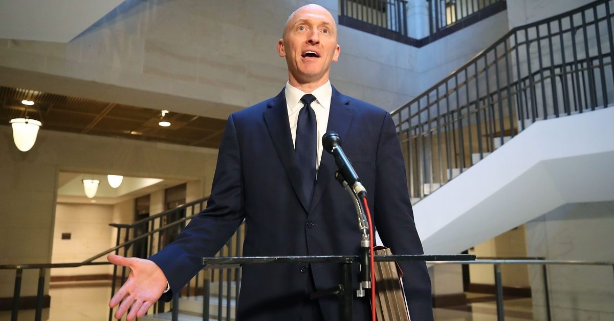 Former Foreign Policy Adviser To Trump Carter Page Testifies To House Intel Committee