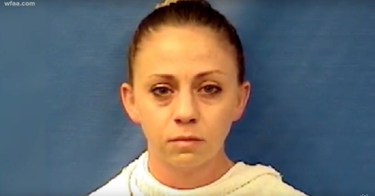 Amber Guyger, Dallas cop mugshot
