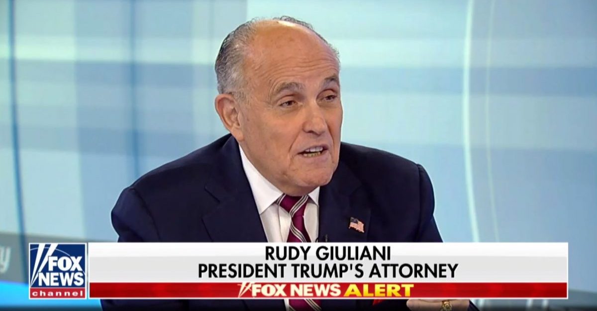 rudy giuliani via fox news screengrab