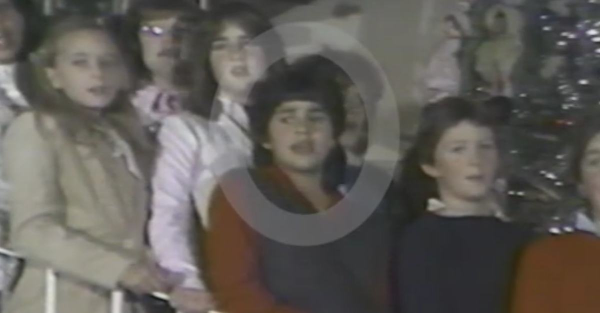 Jonelle Matthews at a 1984 choir concert.