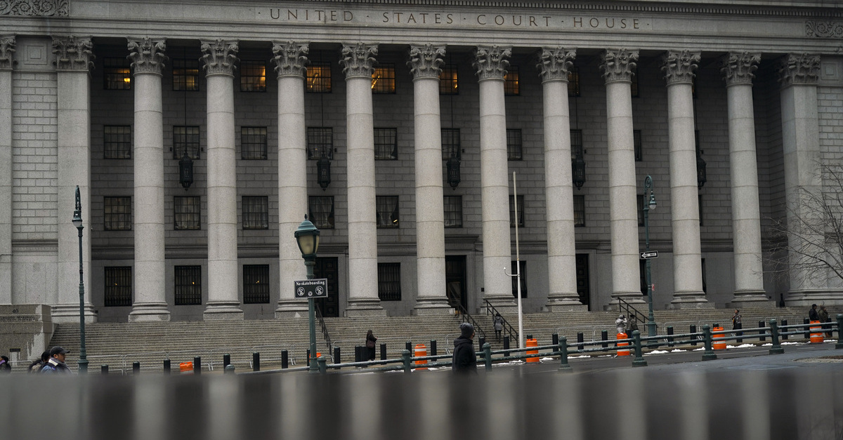 NEW YORK, NY - JANUARY 18: The Thurgood Marshall United States Courthouse, which hears cases from the United States District Court for the Southern District of New York and United States Court of Appeals for the Second Circuit, stands in Lower Manhattan, January 18, 2019 in New York City.