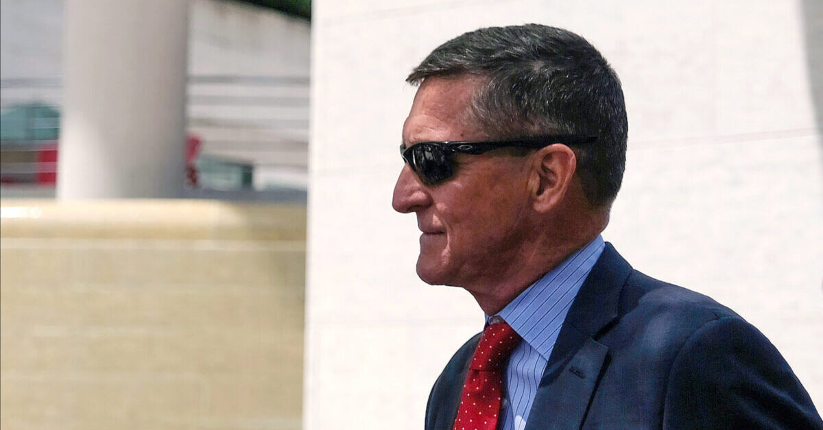 WASHINGTON, DC - JUNE 24: President Donald Trump’s former National Security Adviser Michael Flynn leaves the E. Barrett Prettyman U.S. Courthouse on June 24, 2019 in Washington, DC. Criminal sentencing for Flynn will be on hold for at least another two months.