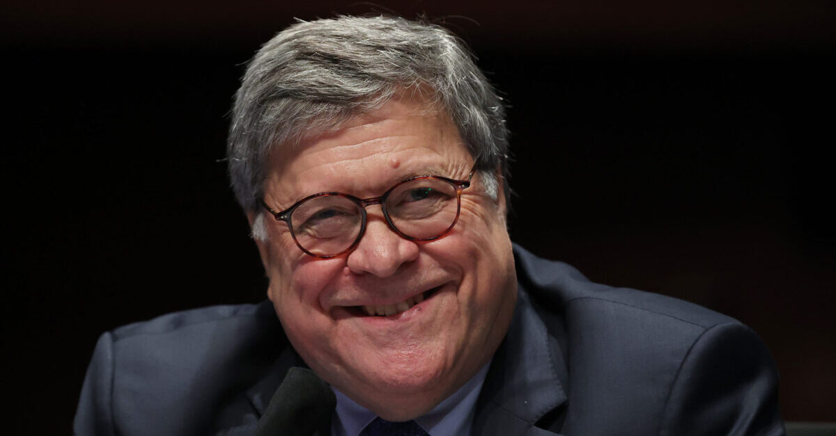 WASHINGTON, DC - JULY 28: U.S. Attorney General William Barr testifies before the House Judiciary Committee in the Congressional Auditorium at the U.S. Capitol Visitors Center July 28, 2020 in Washington, DC. In his first congressional testimony in more than a year, Barr faced questions from the committee about his deployment of federal law enforcement agents to Portland, Oregon, and other cities in response to Black Lives Matter protests; his role in using federal agents to violently clear protesters from Lafayette Square near the White House last month before a photo opportunity for President Donald Trump in front of a church; his intervention in court cases involving Trump's allies Roger Stone and Michael Flynn; and other issues.