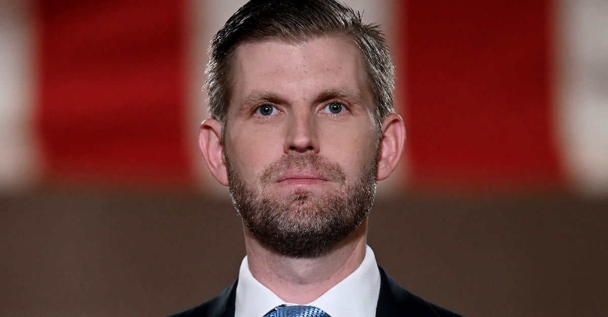 New York Judge Orders Eric Trump to Sit for Deposition | Law & Crime