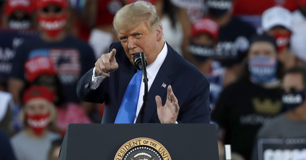 Donald Trump Holds Campaign Rally In Carson City, NV