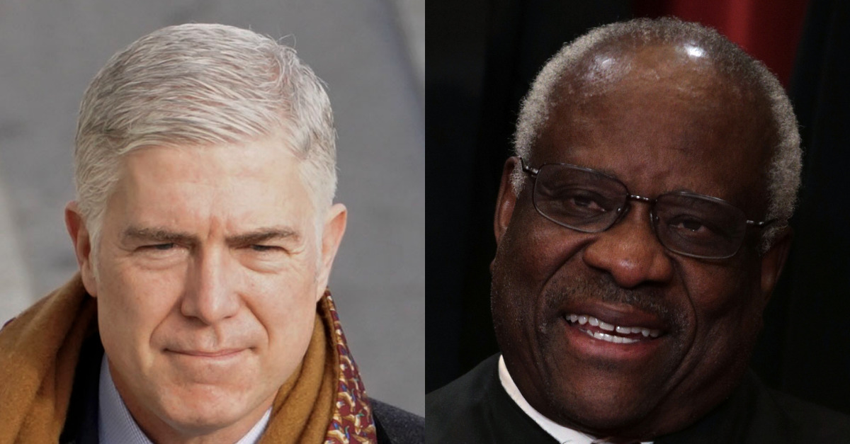 Justices Gorsuch and Thomas