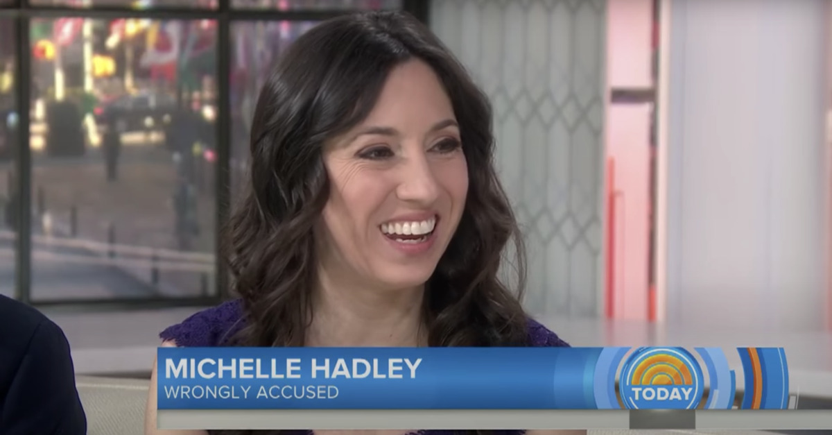 Michelle Hadley on TODAY