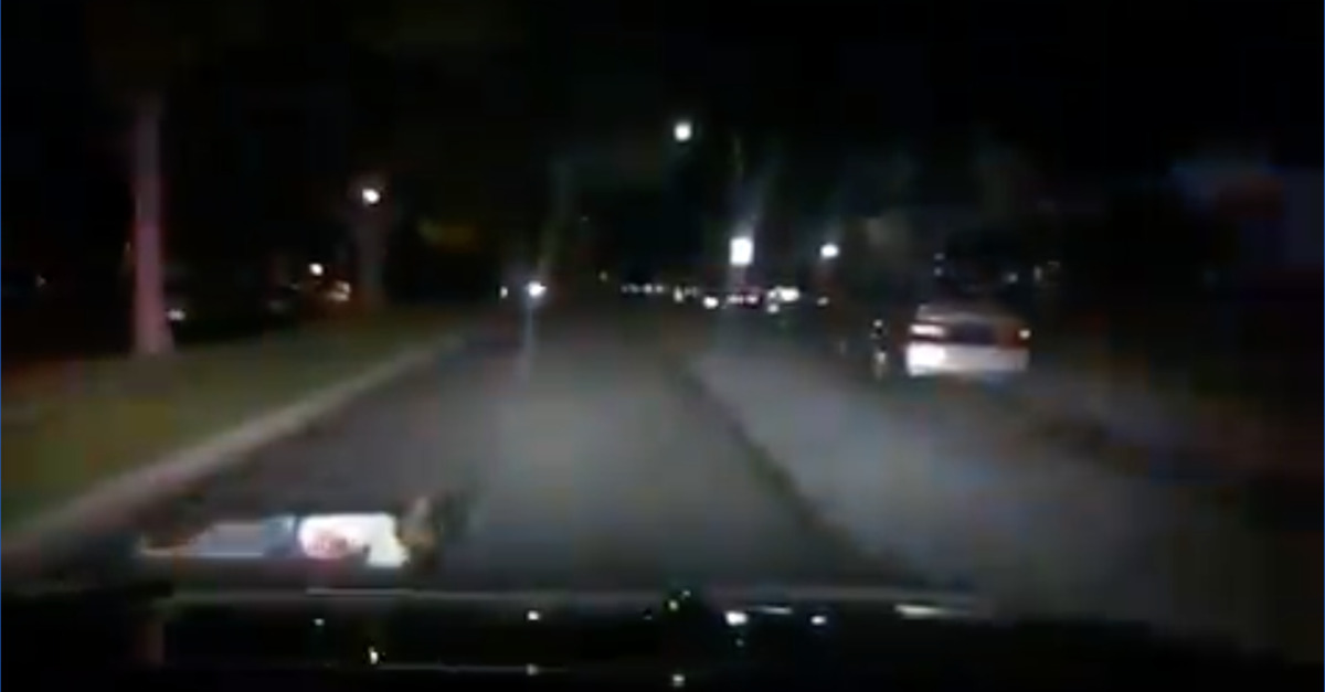 Amanda Rosales runs over Eric Cole in dashcam footage
