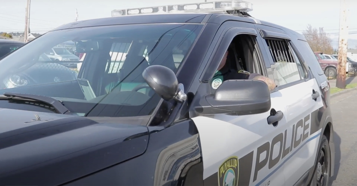 A Puyallup Police Cruiser