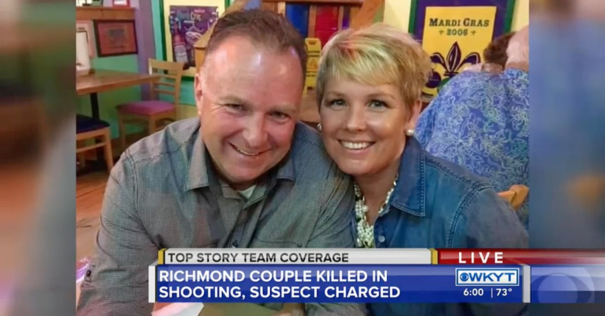 Christopher Hager and Gracie Hager are seen in a screengrab taken from WKYT television.