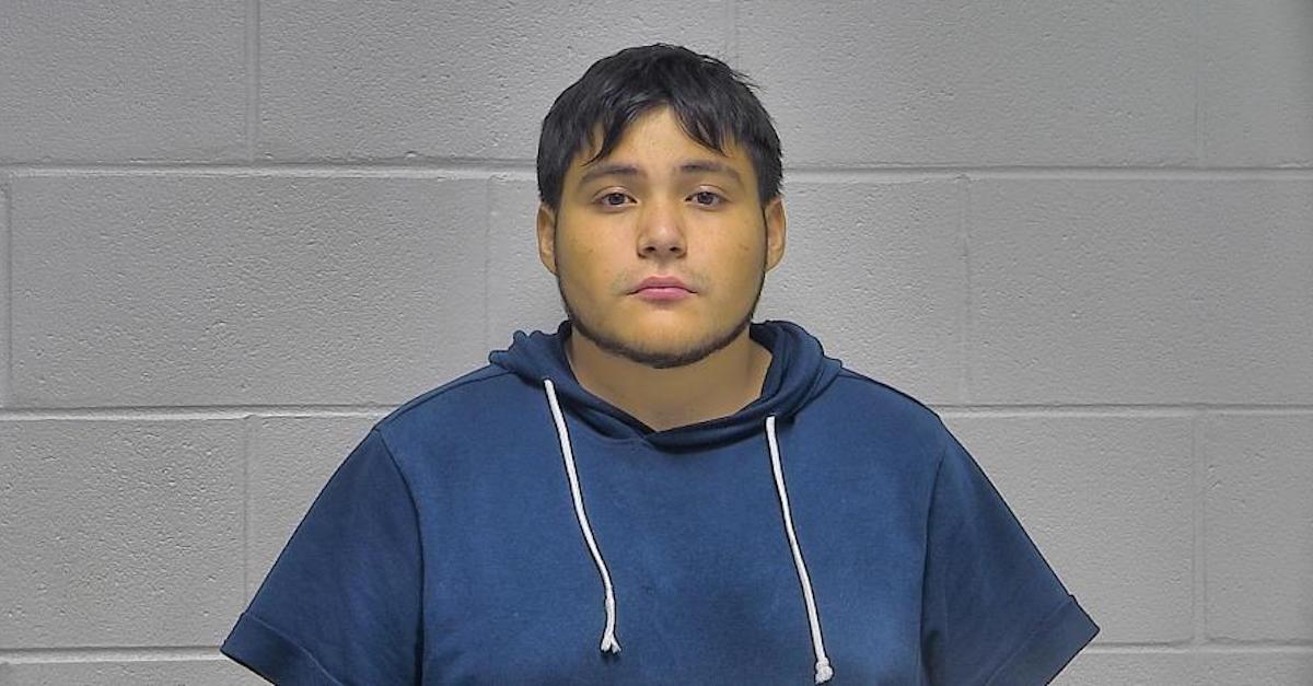 Marvin Rusby Galvez appears in a jail mugshot taken by the Oldham County, Ky. Detention Center.