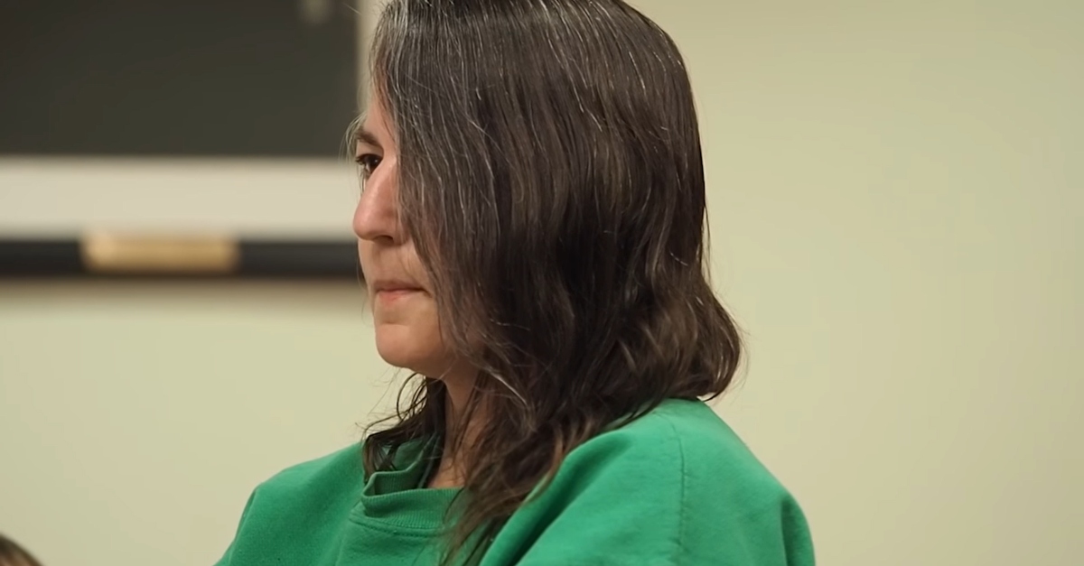MIchelle Lodzinski at her January 2017 sentencing hearing.