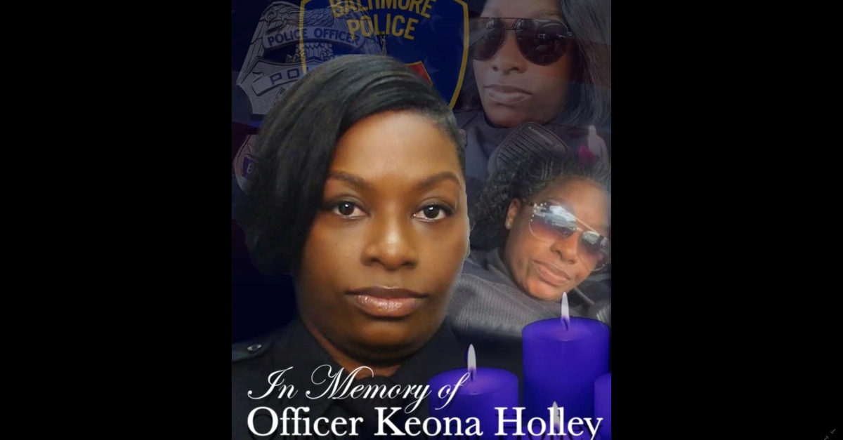 Images of Officer Keona Holley.