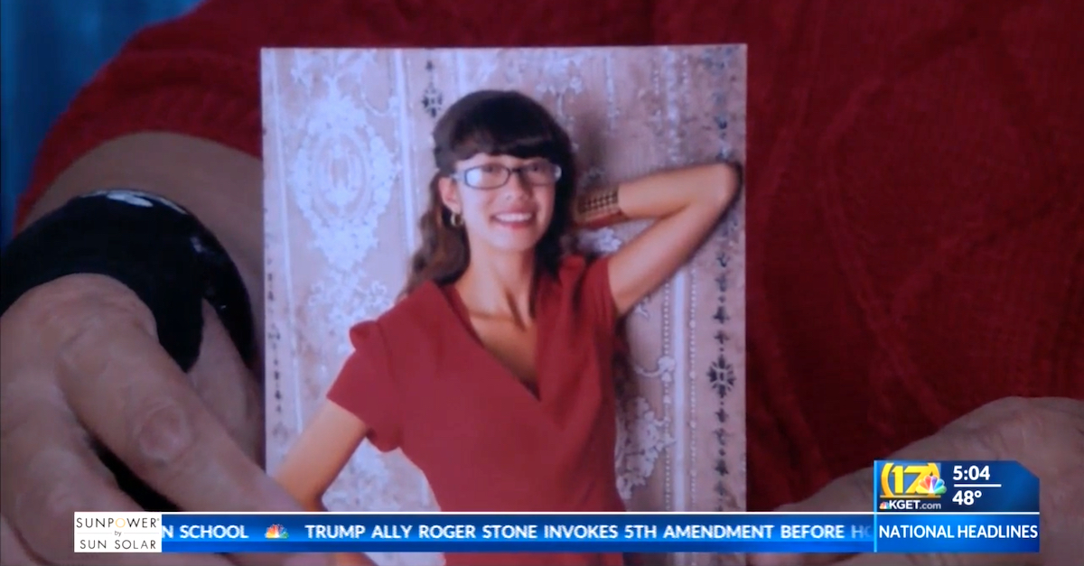 Rejina Garcia Terriquez appears in a photo her mother shared with KGET-TV.