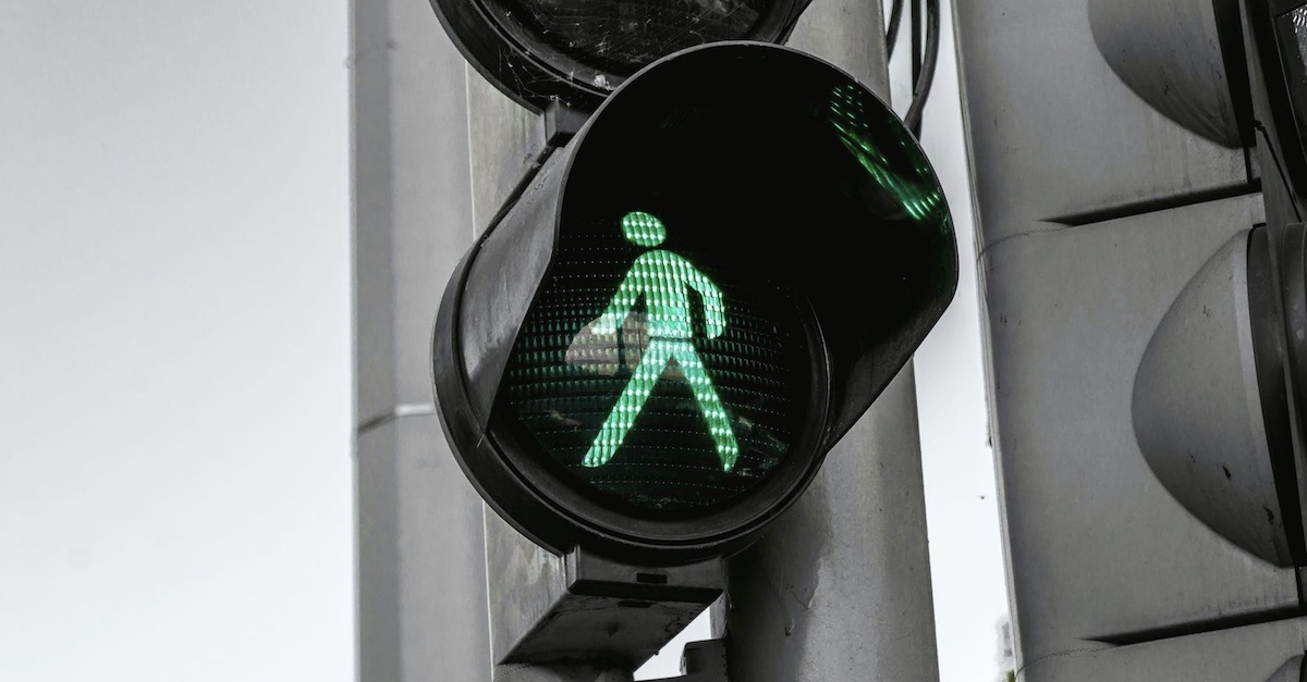 Green light to walk
