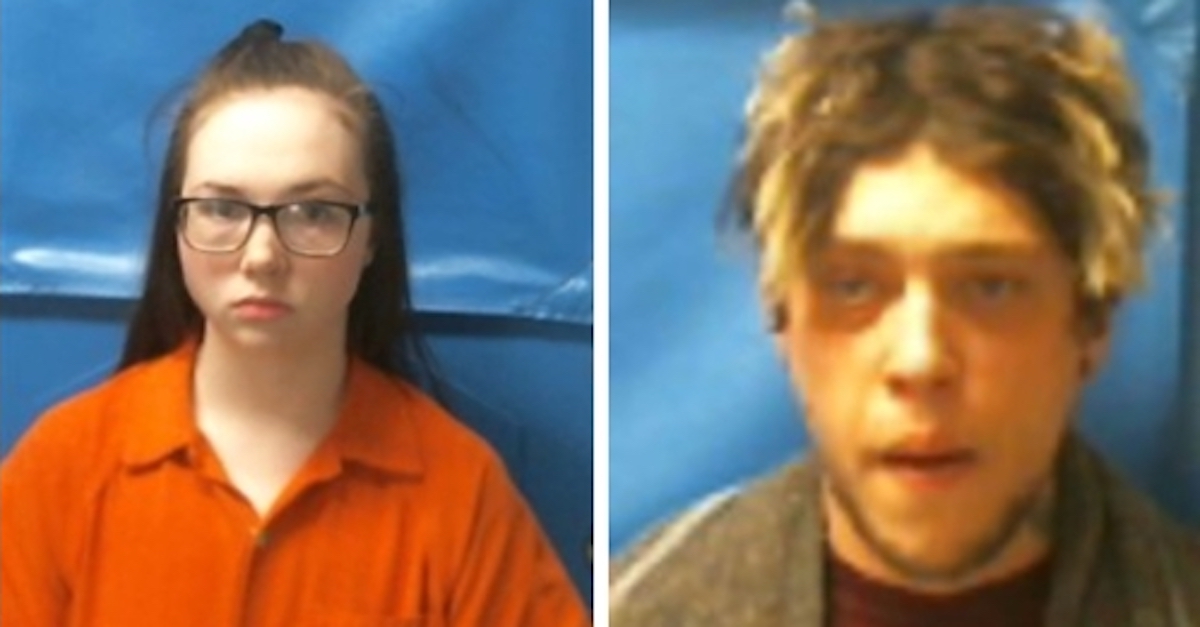 Megan Ward and Nighton Collier courtesy of the Johnson County Sheriff