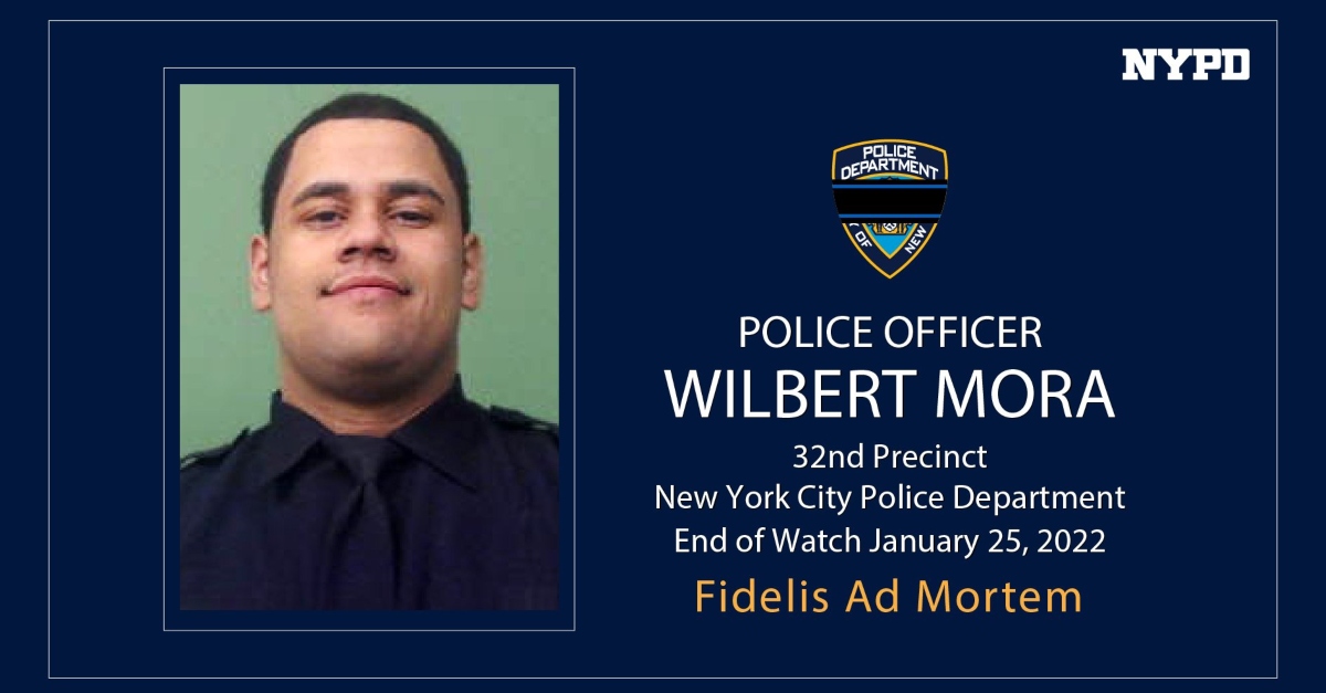 Officer Wilbert Mora.