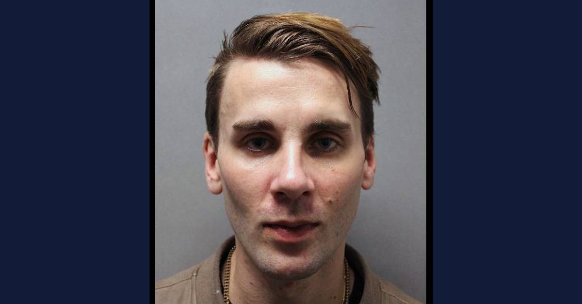 Brian M. Barnett appears in a Johnstown, N.Y. police department mugshot.