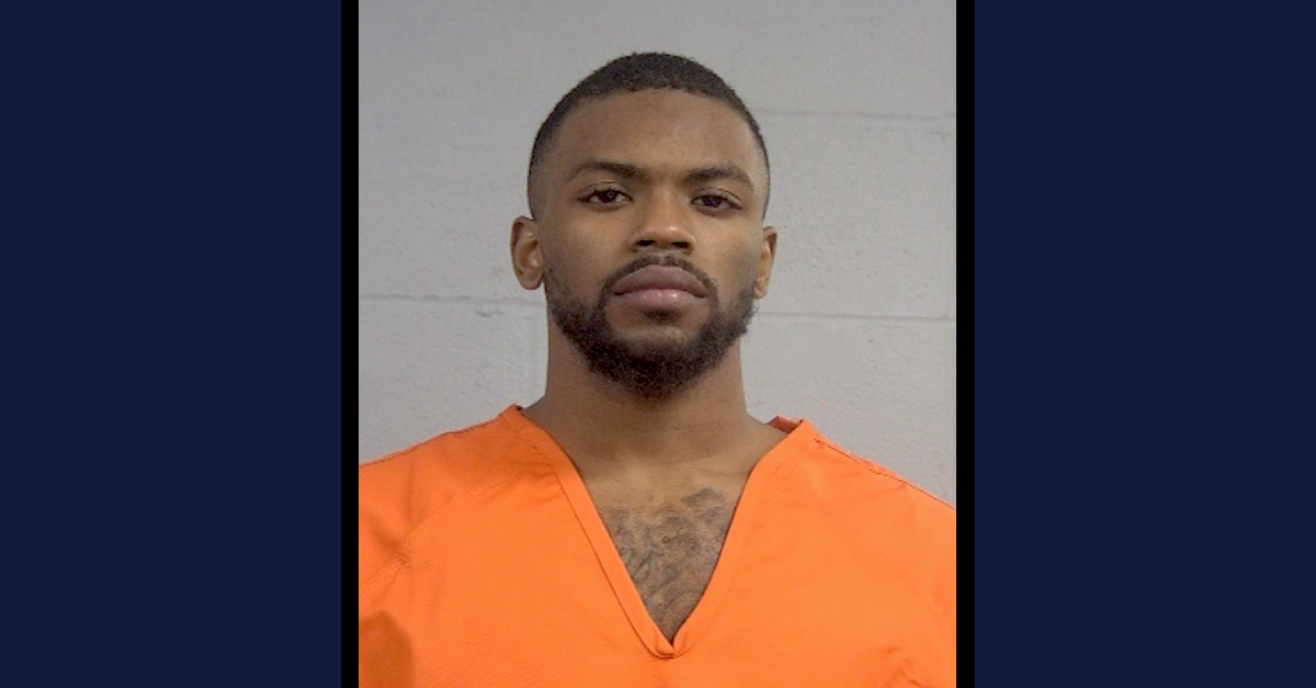 Quintez Omar Brown appears in a photo taken by the Louisville Metro Corrections Department.