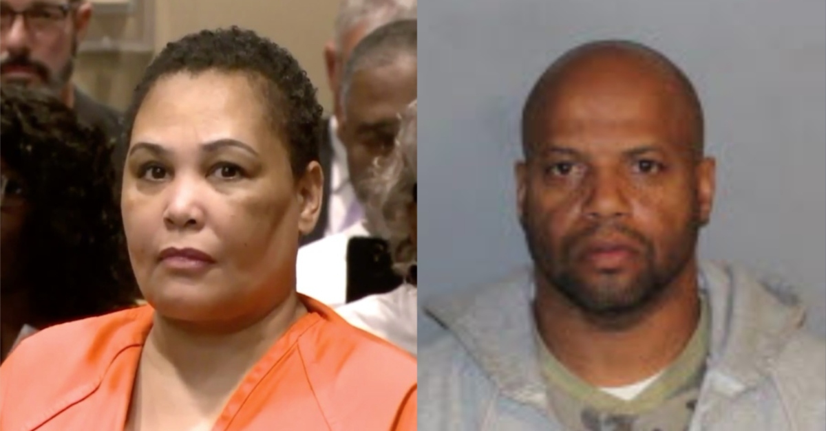 Sherra Wright via WREG, and Billy Ray Turner via Shelby County Jail