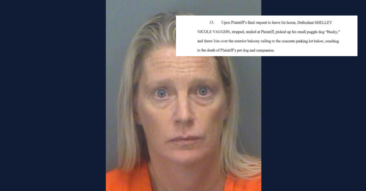 Florida Woman Allegedly ‘Smiled’ at Boyfriend Before Tossing Dog to His Death Off of 7th-Floor Balcony