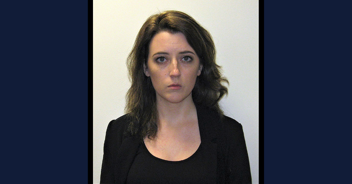 Katelyn McClure appears in a mugshot released in November 2018 by the Office of the Burlington County, N.J. Prosecutor.