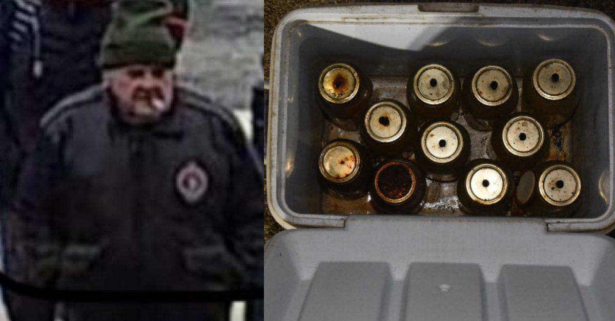 Lonnie Leroy Coffman; an image of the Molotov cocktails found in his truck in the area of the Capitol on Jan. 6