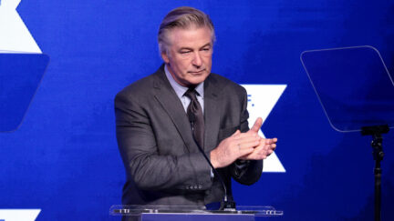 Alec Baldwin attended the 2021 RFK Ripple Of Hope Gala at New York Hilton Midtown on December 9, 2021 in New York City. (Photo by Dimitrios Kambouris/Getty Images.)
