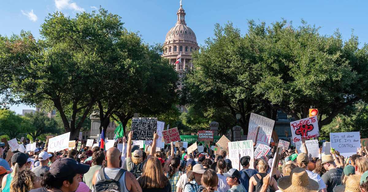 Texas abortion rights protest