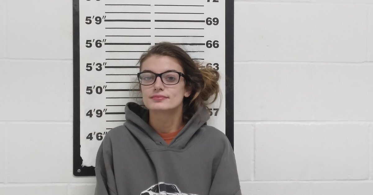 Makallie Durham appears in a mugshot