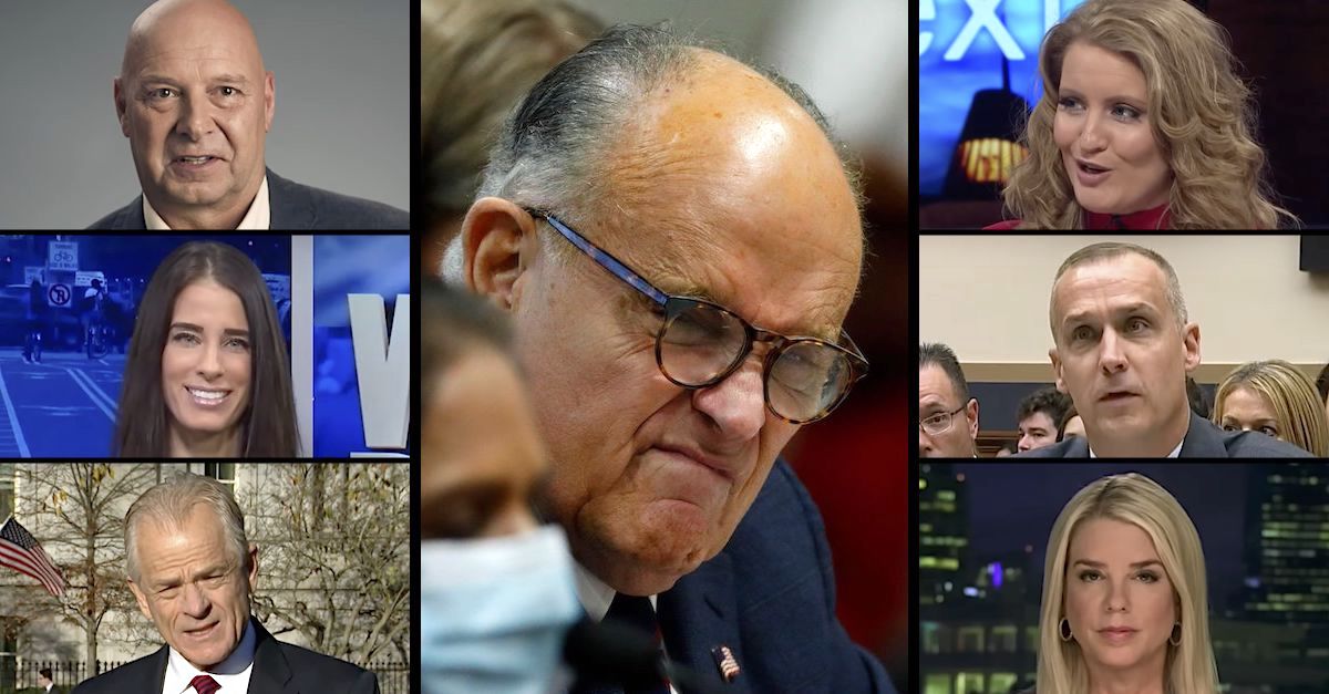 Photos show Rudy Giuliani and a collection of witnesses tapped for his D.C. ethics probe.