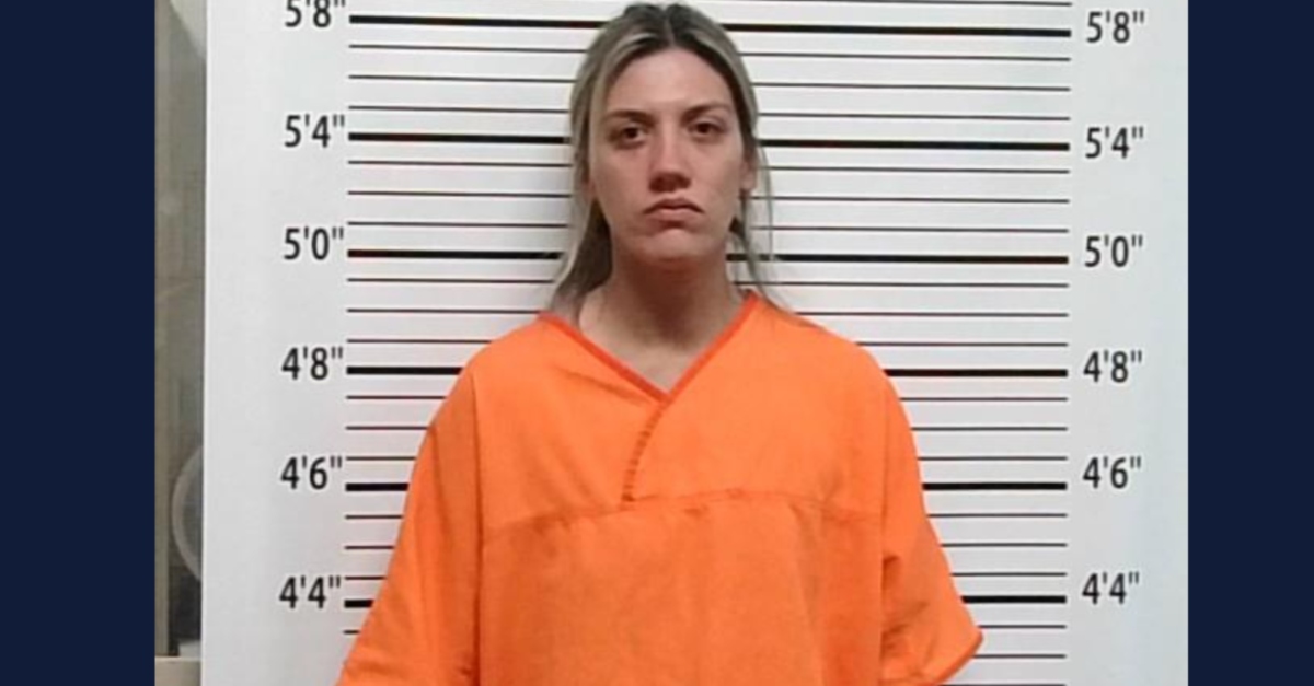 Alysia Adams was arrested for two counts of child neglect. (Mugshot via Oklahoma State Bureau of Investigation)