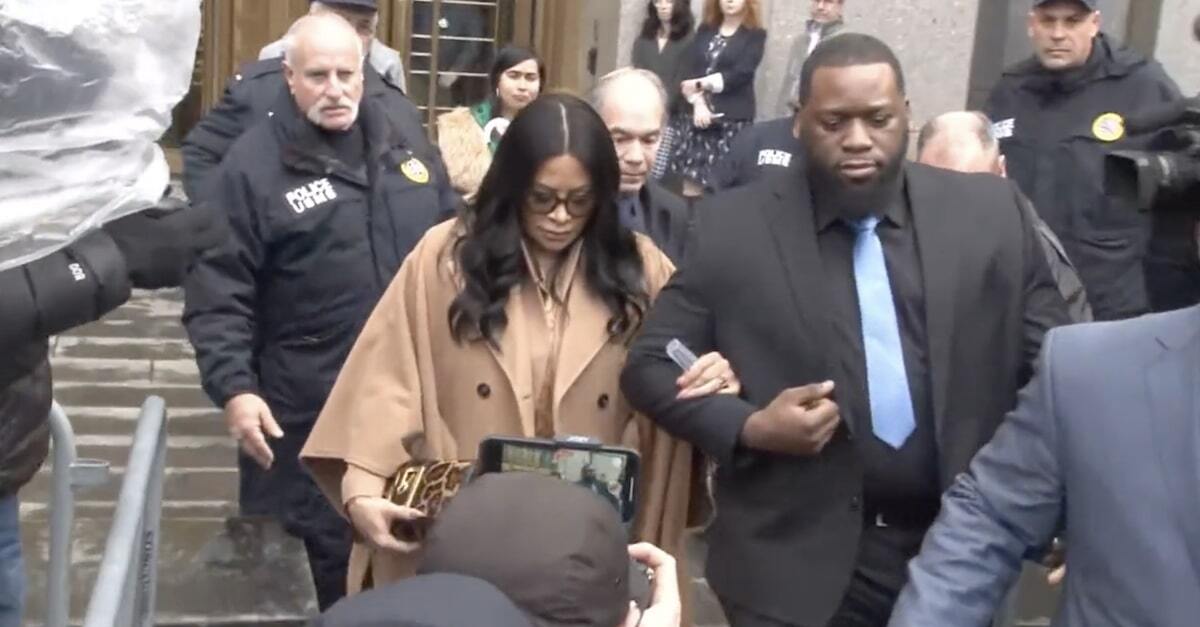 Jen Shah leaving court (Law&Crime screen shot)