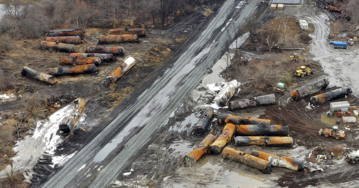 First Lawsuits Filed In East Palestine Train Derailment