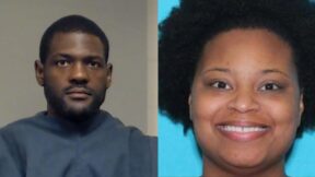 Deputies claim Ocastor Shavon Ferguson kidnapped and murdered Kayla Kelley. (Image of Ferguson via Collin County Jail; image of Kelley via Collin County Sheriff's Office)