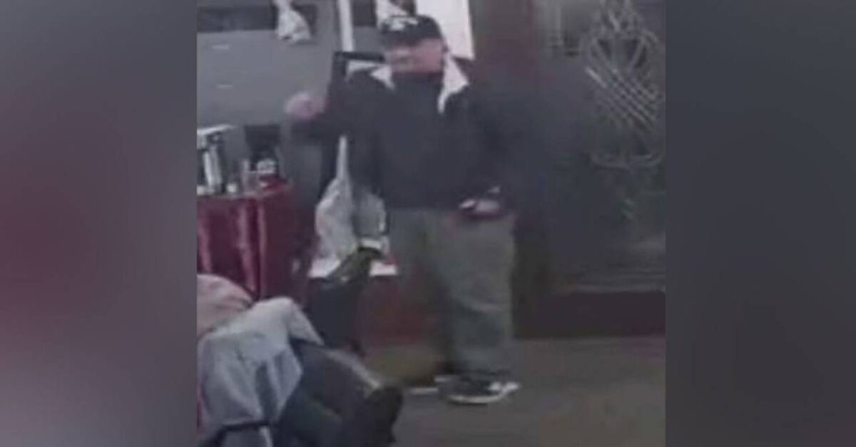 Investigators released this photo of a man sought in connection with the incident at a synagogue in San Francisco. (Photo from the FBI San Francisco)