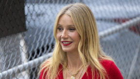 Gwyneth Paltrow wearing red in Los Angeles