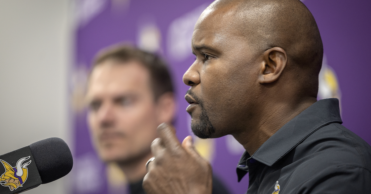 Brian Flores now coaching in Minnesota