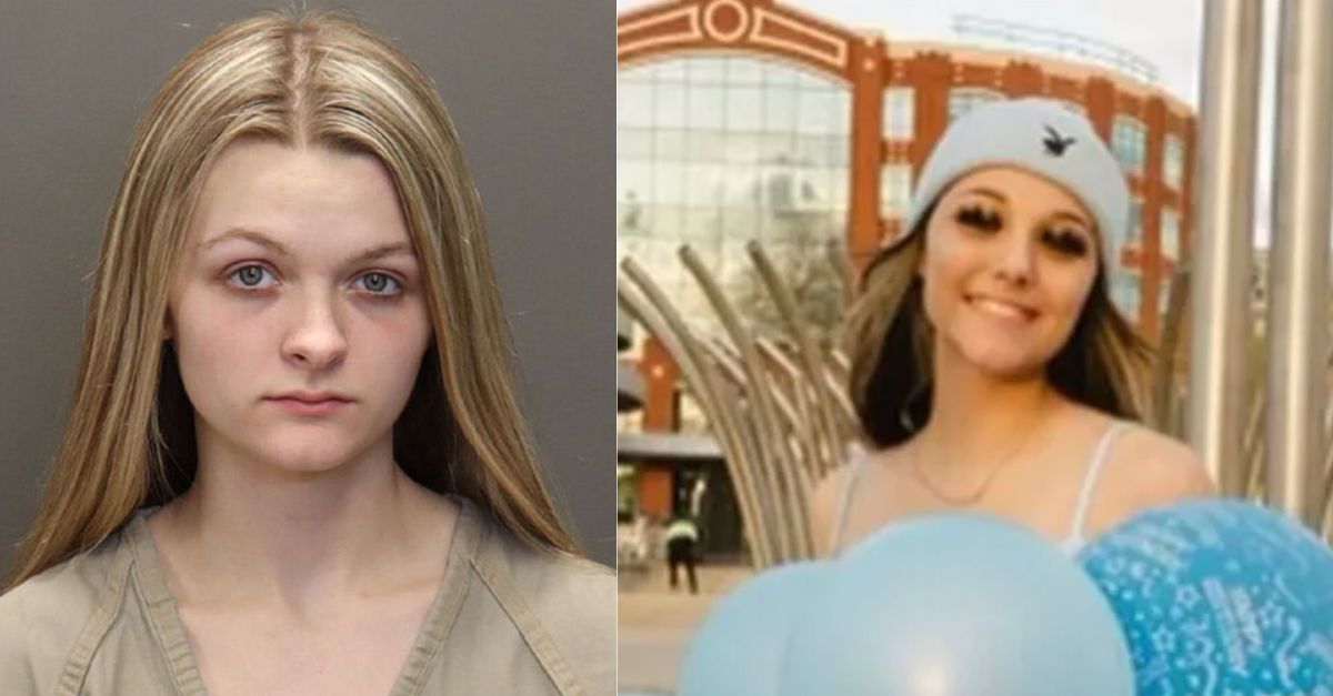 Bryanna Barozzini (L) is accused of stabbing and killing Halia Culbertson (R) at a convenience store on March 26, 2023.