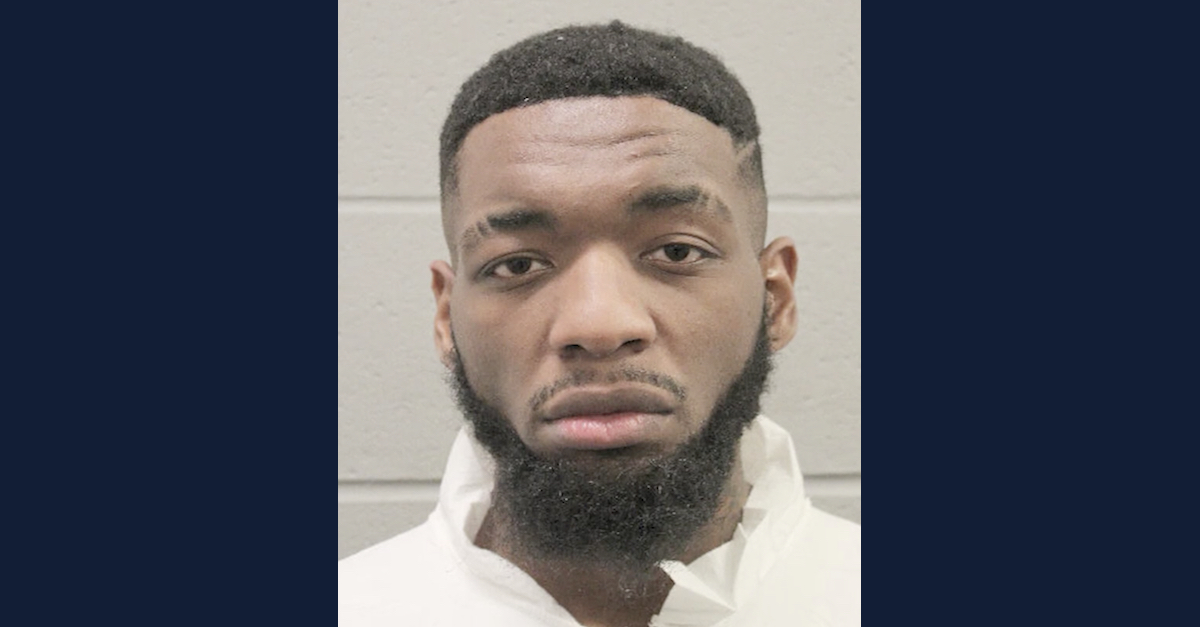 Deontray Flanagan appears in a mugshot