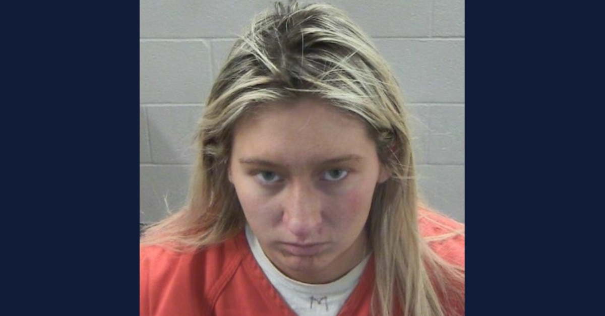 Morgan Taylor Lund stabbed her ex-boyfriend in his sleep, authorities said. (Mugshot: Winnebago County Sheriff's Office)